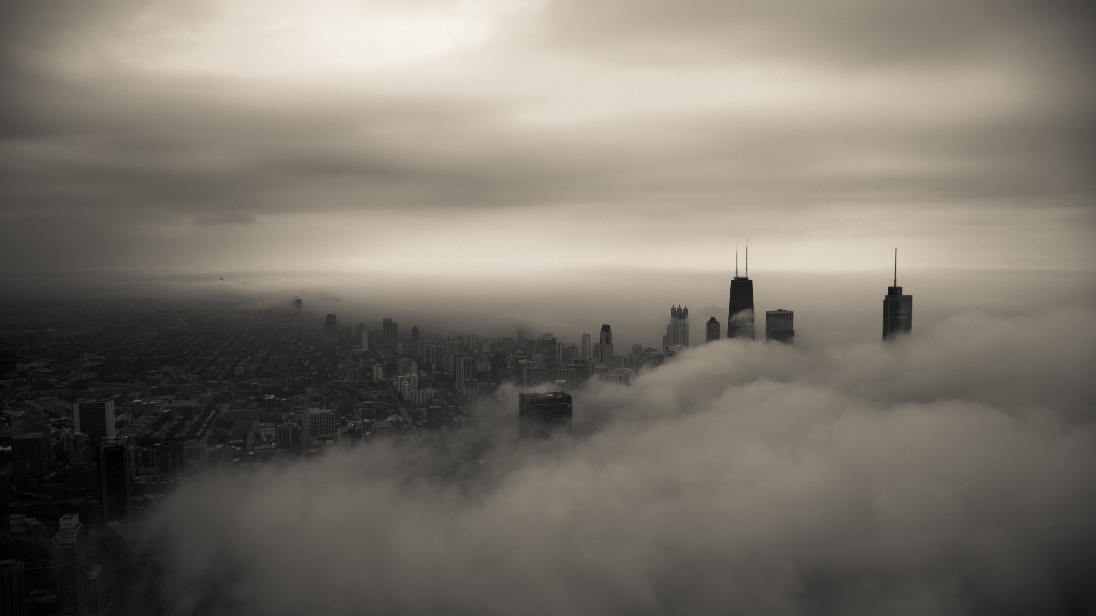 Title Chicago From Sears Tower WqHD Wallpaper
