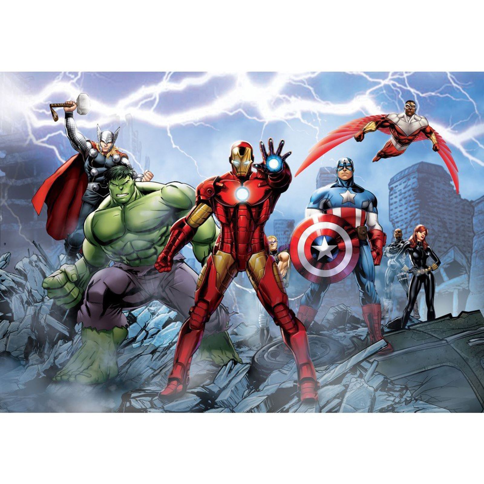 Details About Marvel Ics And Avengers Wallpaper Wall Murals D Cor