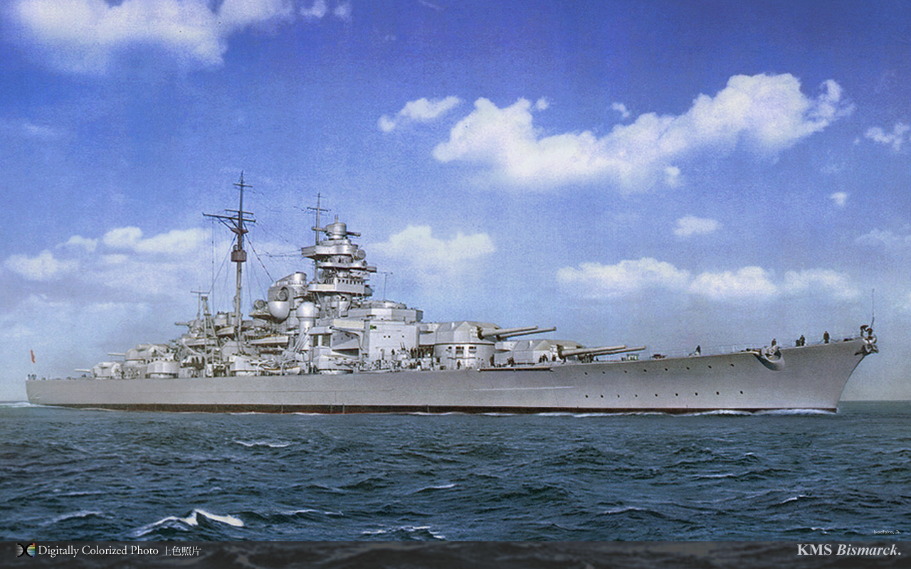 Schlachtschiffe Bismarck Klasse   Vom Einbaum zum