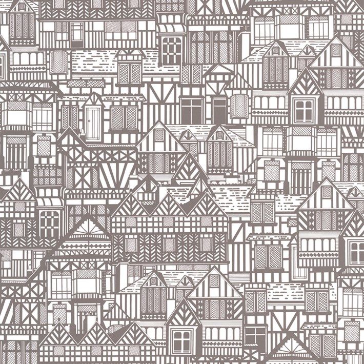 Tudor Houses Graham And Brown Wallpaper