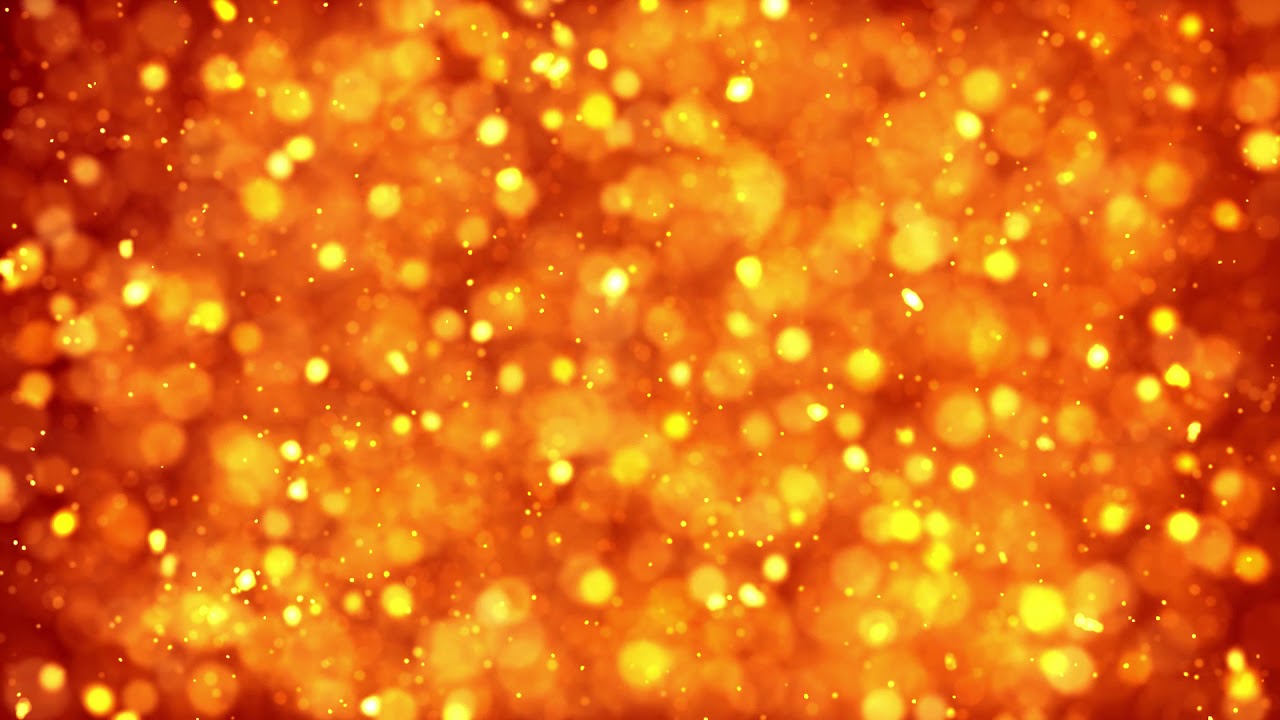 Gold Orange Full HD Background Animation Video Loops