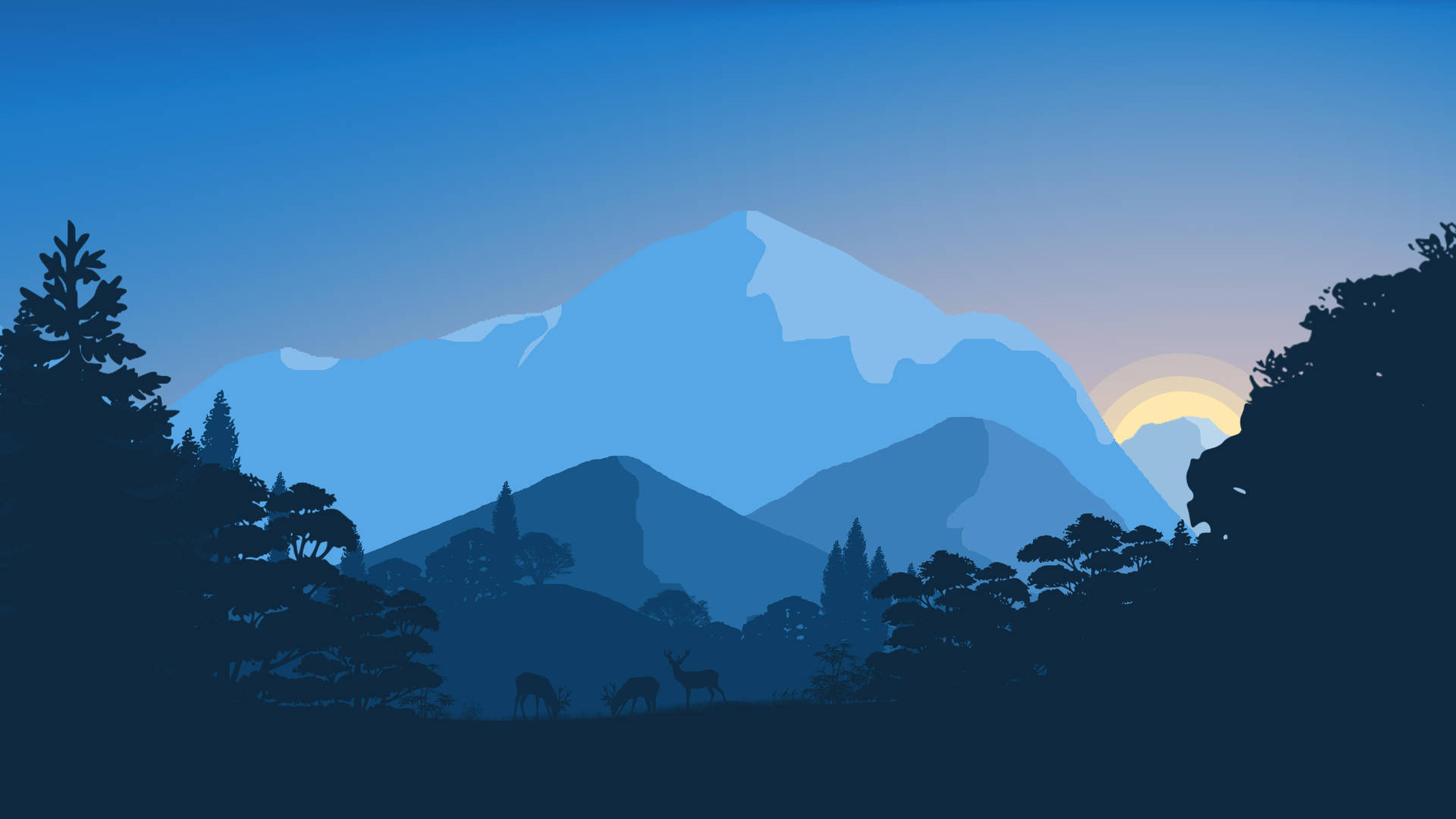 Minimalist Nature Wallpaper
