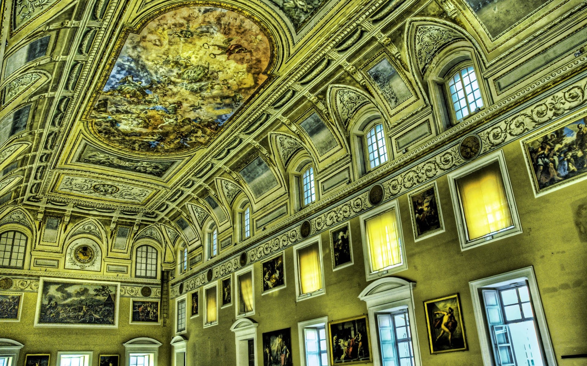 Wallpaper Sistine Chapel Apostolic Palace Rome Italy