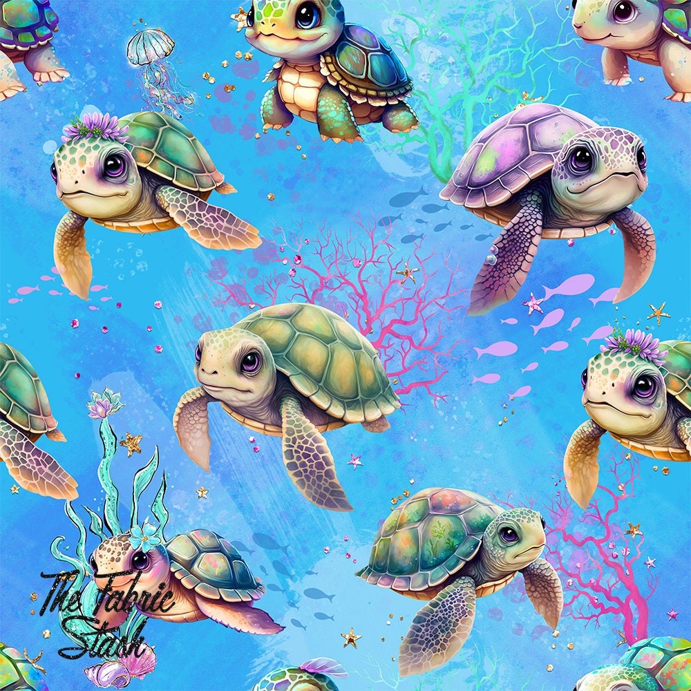 Cute Sea Turtle Wallpaper