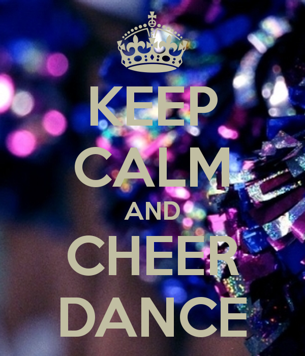 Keep Calm And Cheer Dance Carry On Image Generator