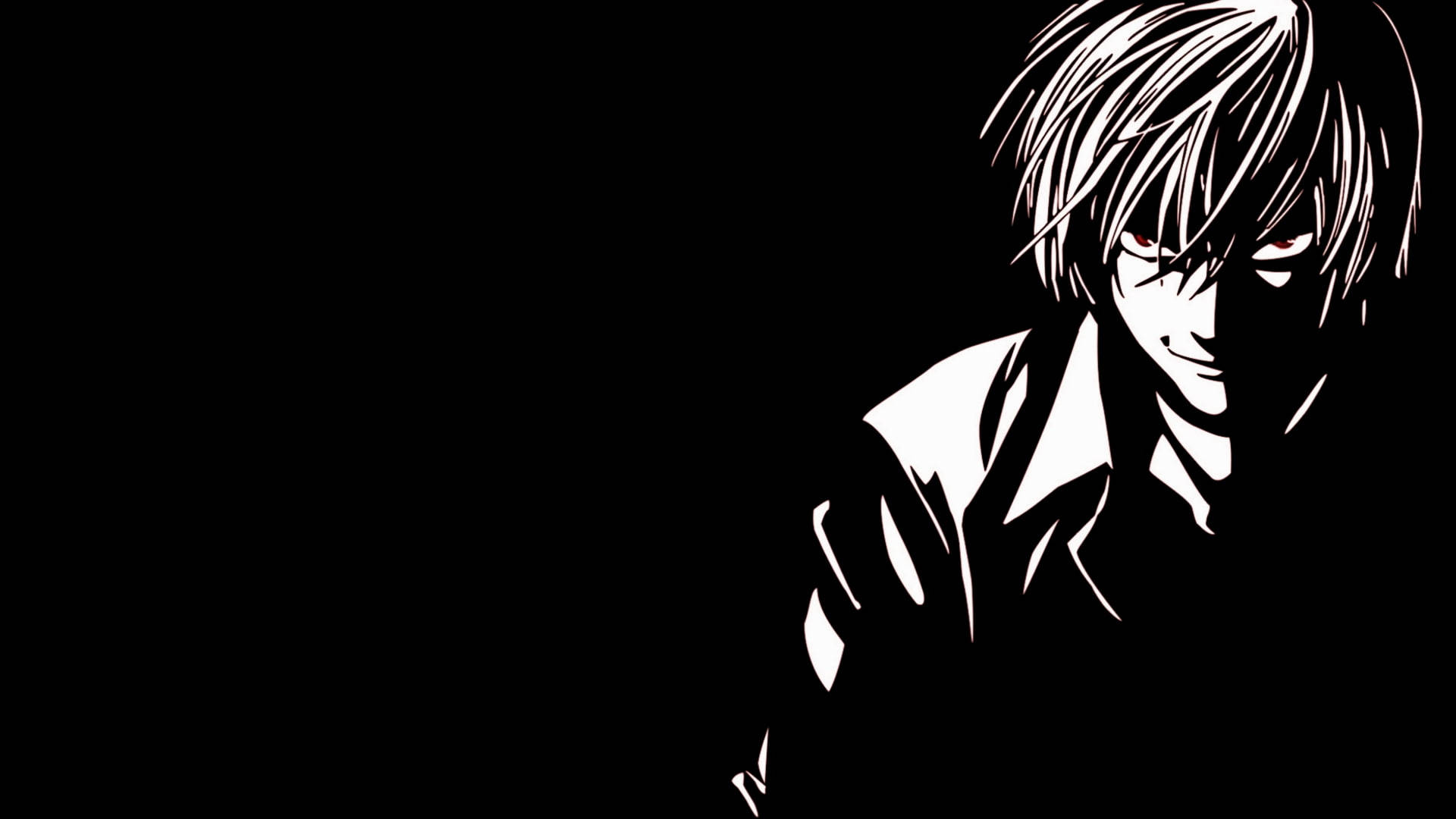 Dark Anime Aesthetic Desktop Wallpaper