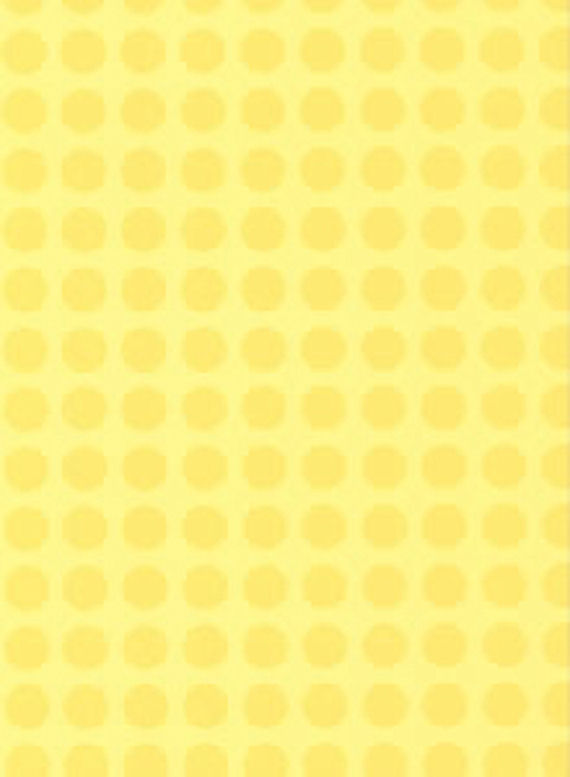 Yellow Dots Wall Paper   Kids Wall Decor Store