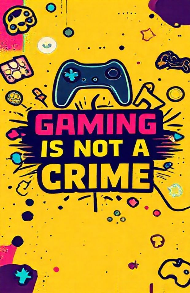 Gaming Is Not A Crime Wallpaper