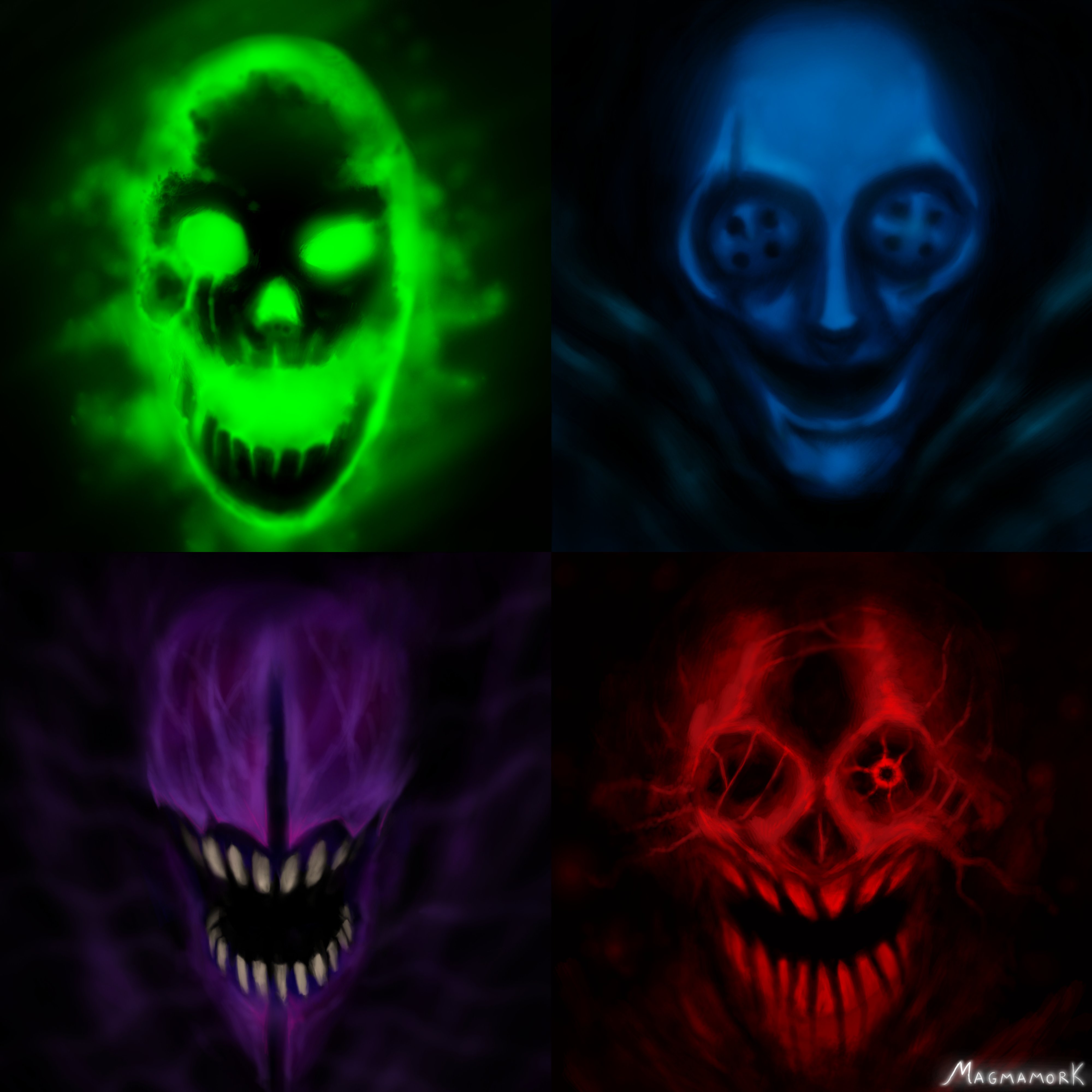 The Fearsome Four Wallpaper