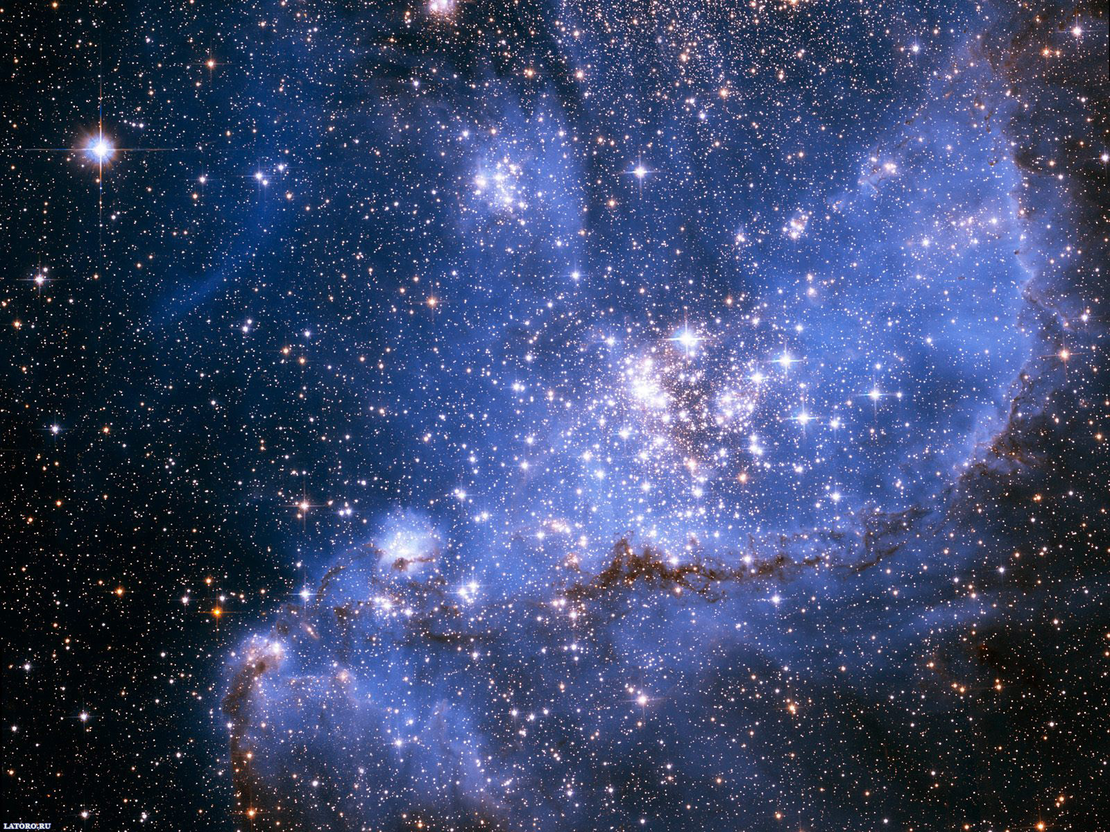 Stars In The Milky Way Desktop Wallpaper On Latoro