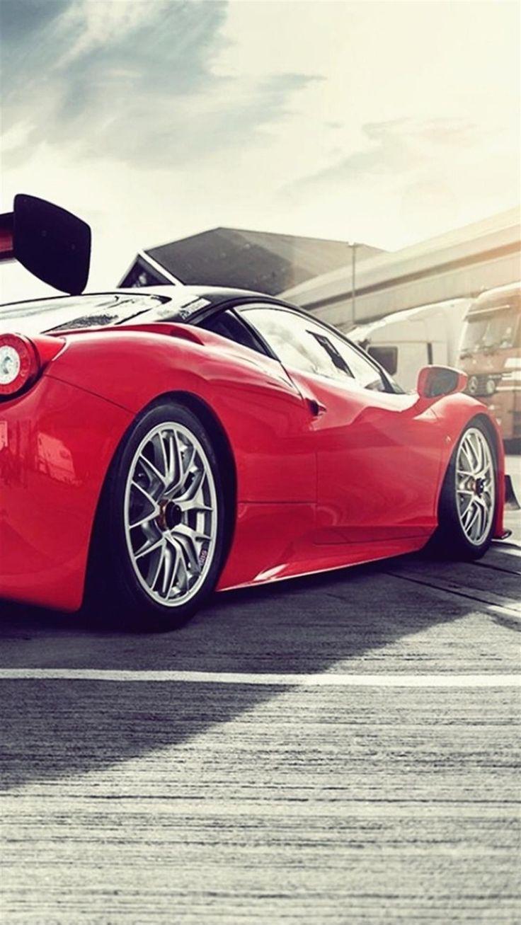 Ferrari Italia Gt3 iPhone Plus Wallpaper Sports Car