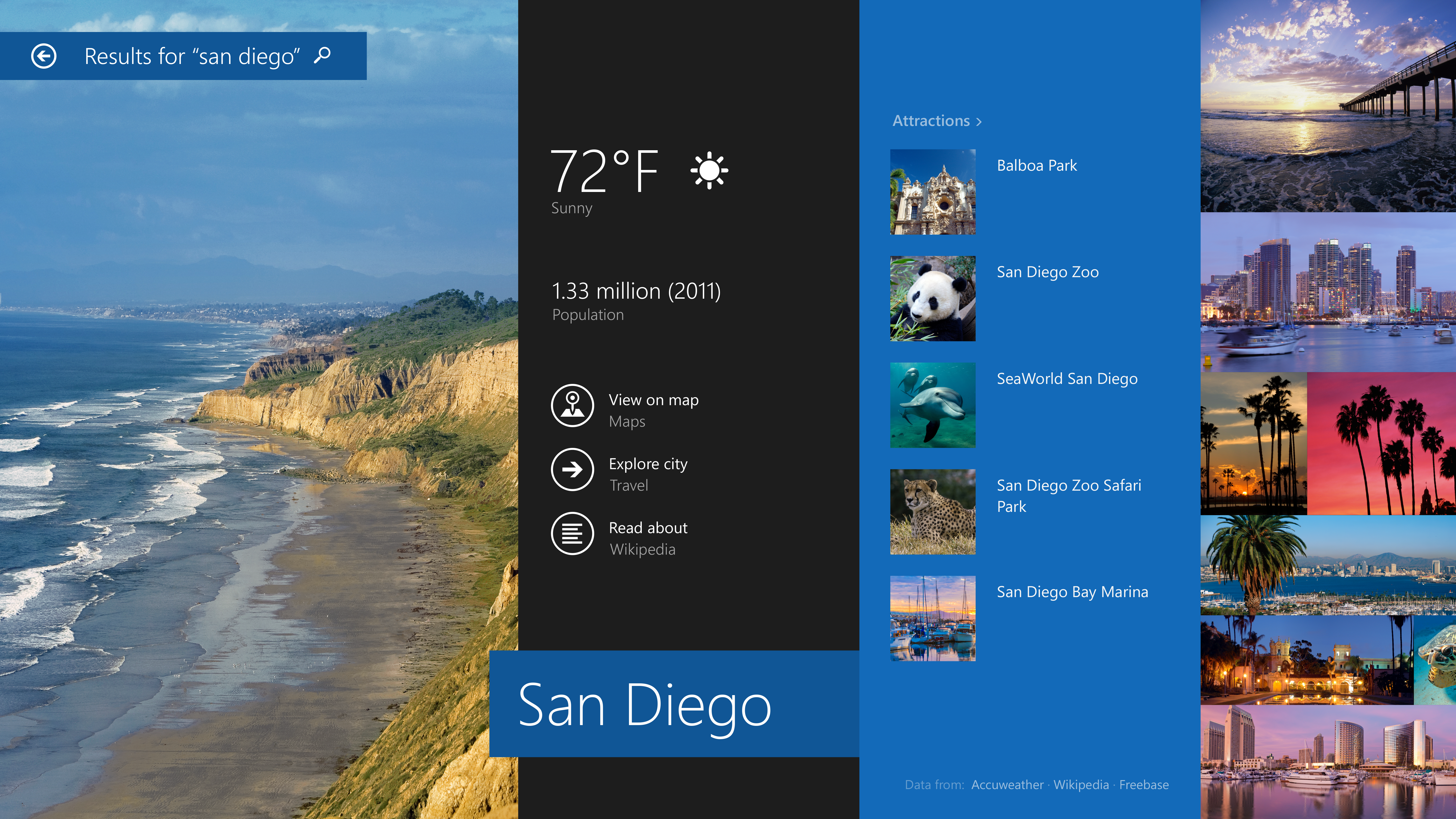 Layouts In The Travel App And Others Are One Benefit Of Windows