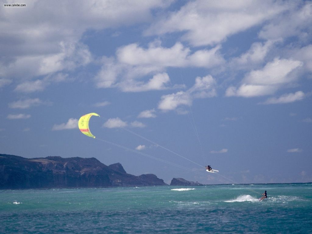 Sport Kiteboarding Maui Hawaii desktop wallpaper nr 23484