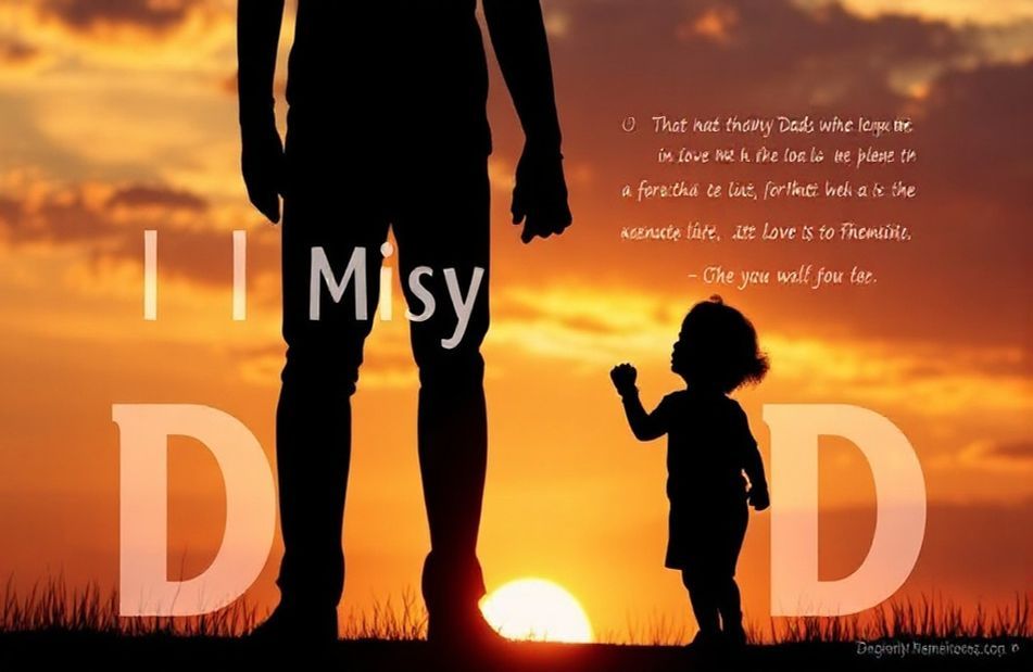 I Miss My Dad Wallpaper