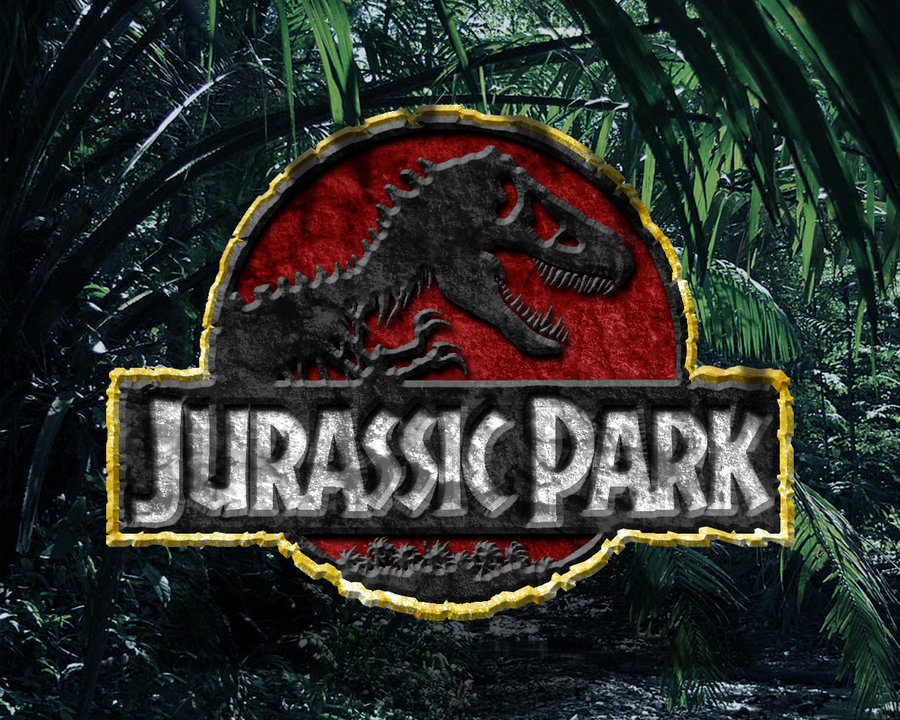 Rocky Jurassic Park Logo Wallpaper Classic Colors By Onipunisher On