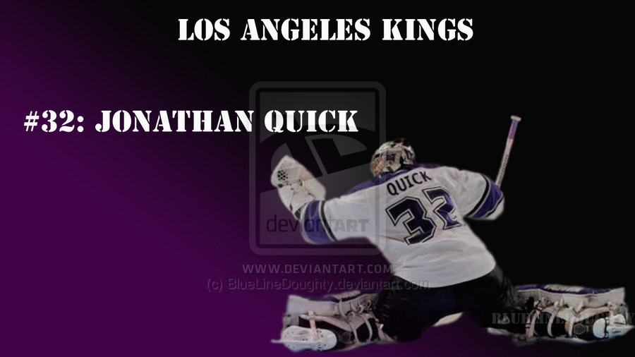 Jonathan Quick By Bluelinedoughty