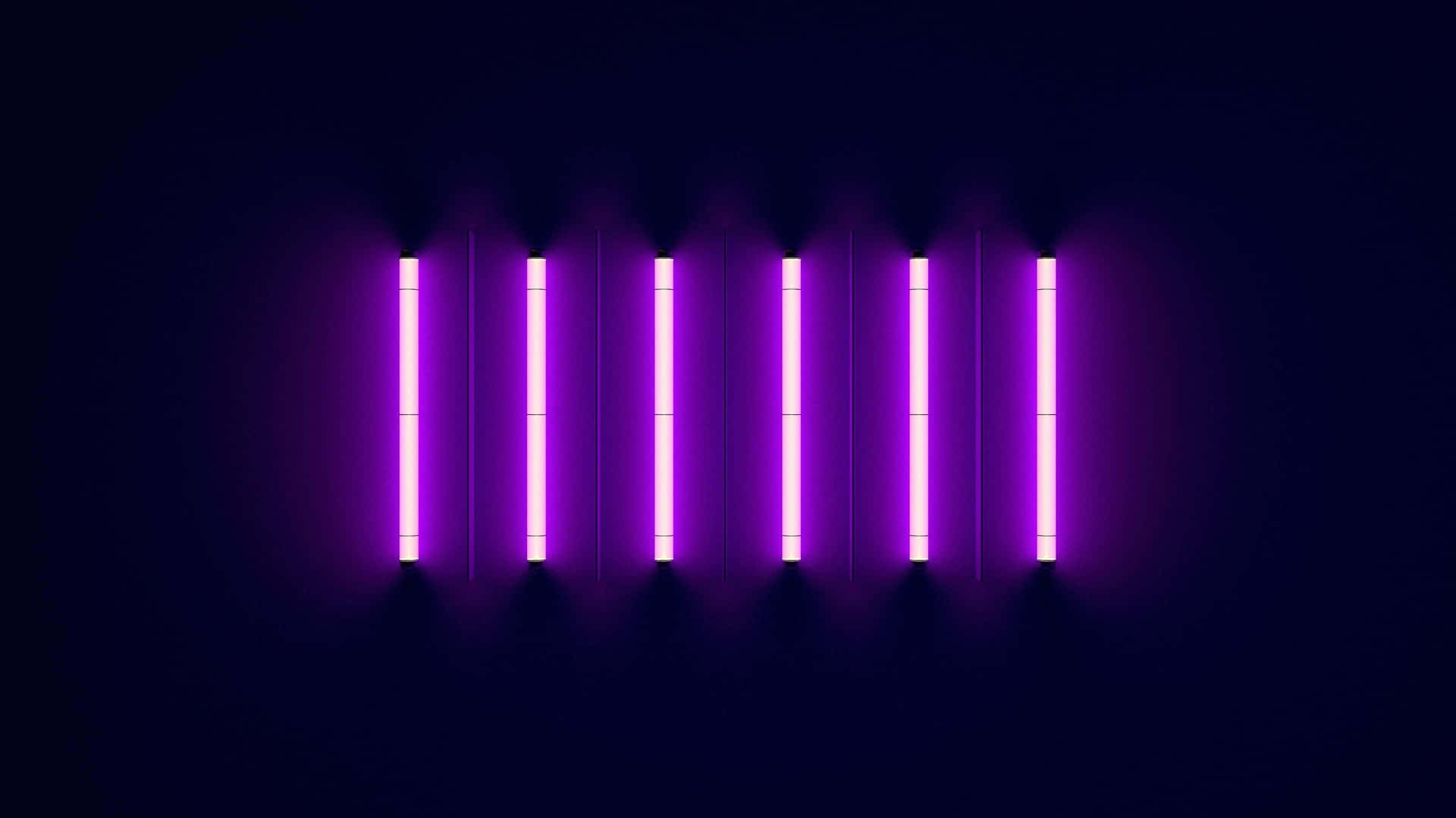 Blue And Pink Aesthetic Neon Wallpaper