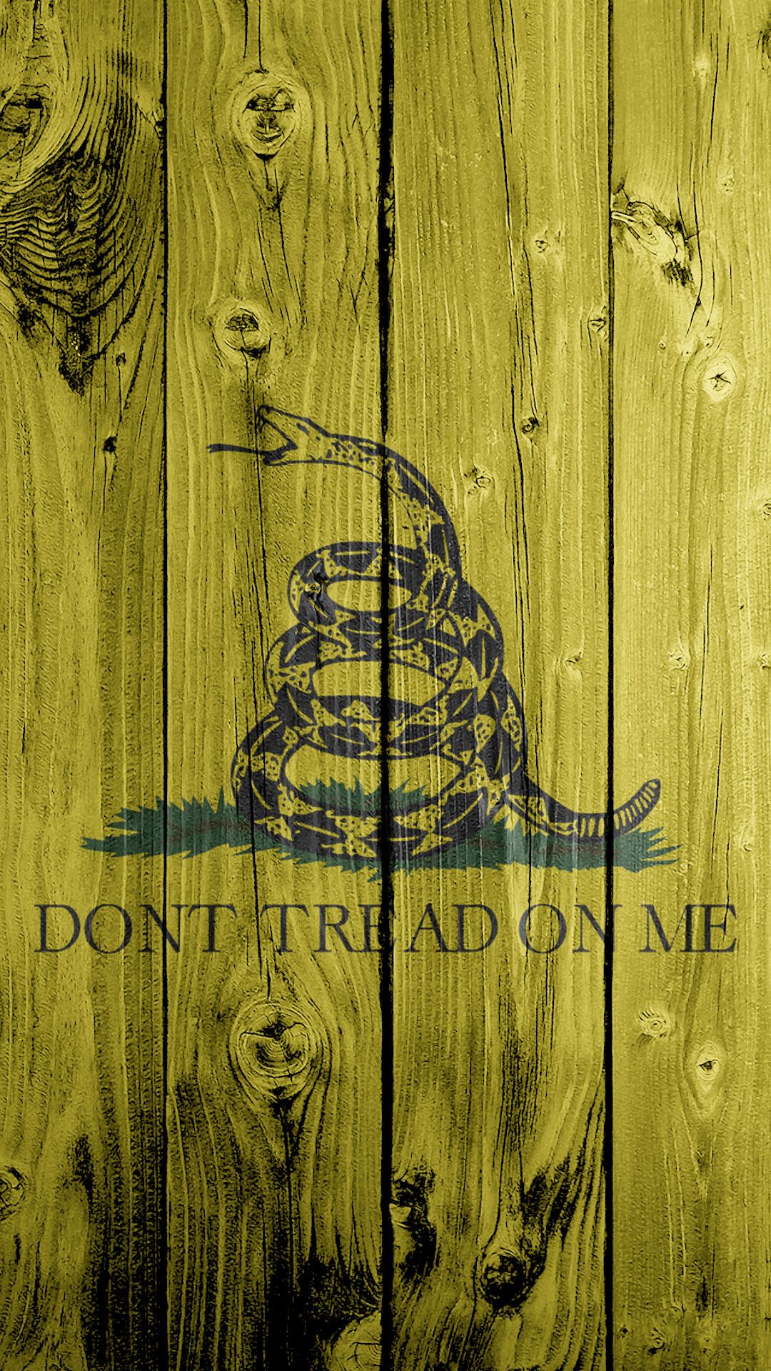 Don T Tread On Me Flag Wallpaper By