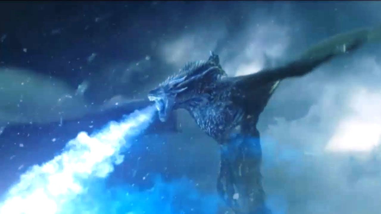 Ice Dragon Night S King Game Of Thrones Wallpaper Dragons