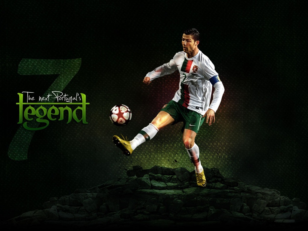 Top Footballer Wallpaper Cristiano Ronaldo Portugal
