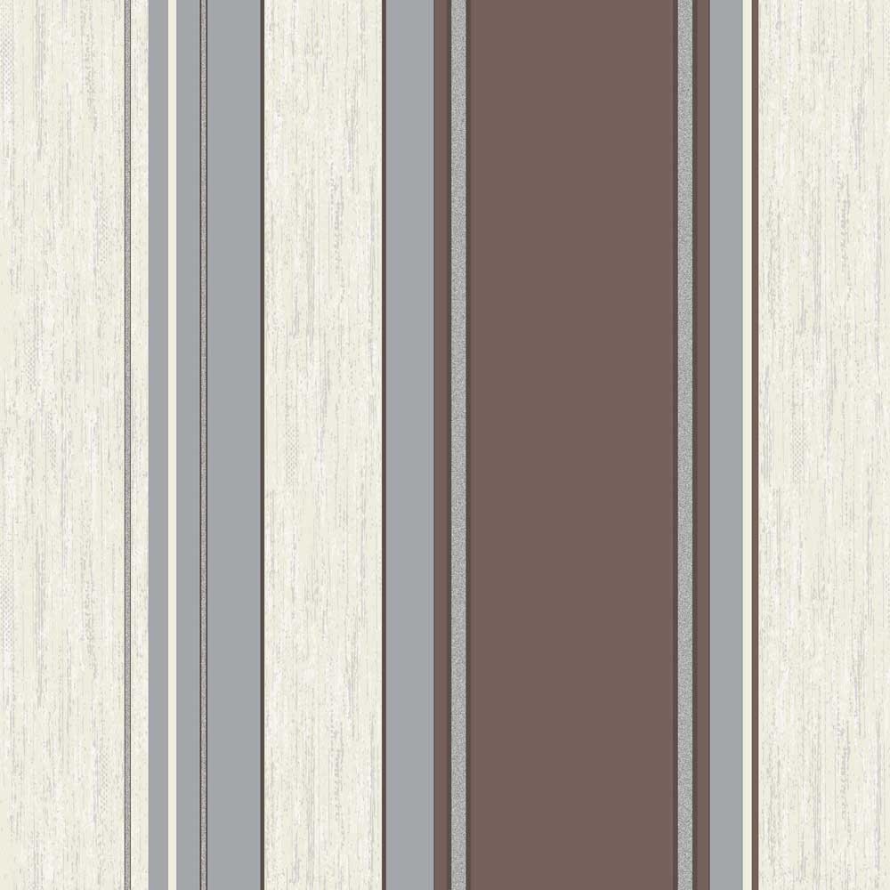 Wallpaper Vymura Synergy Striped Brown