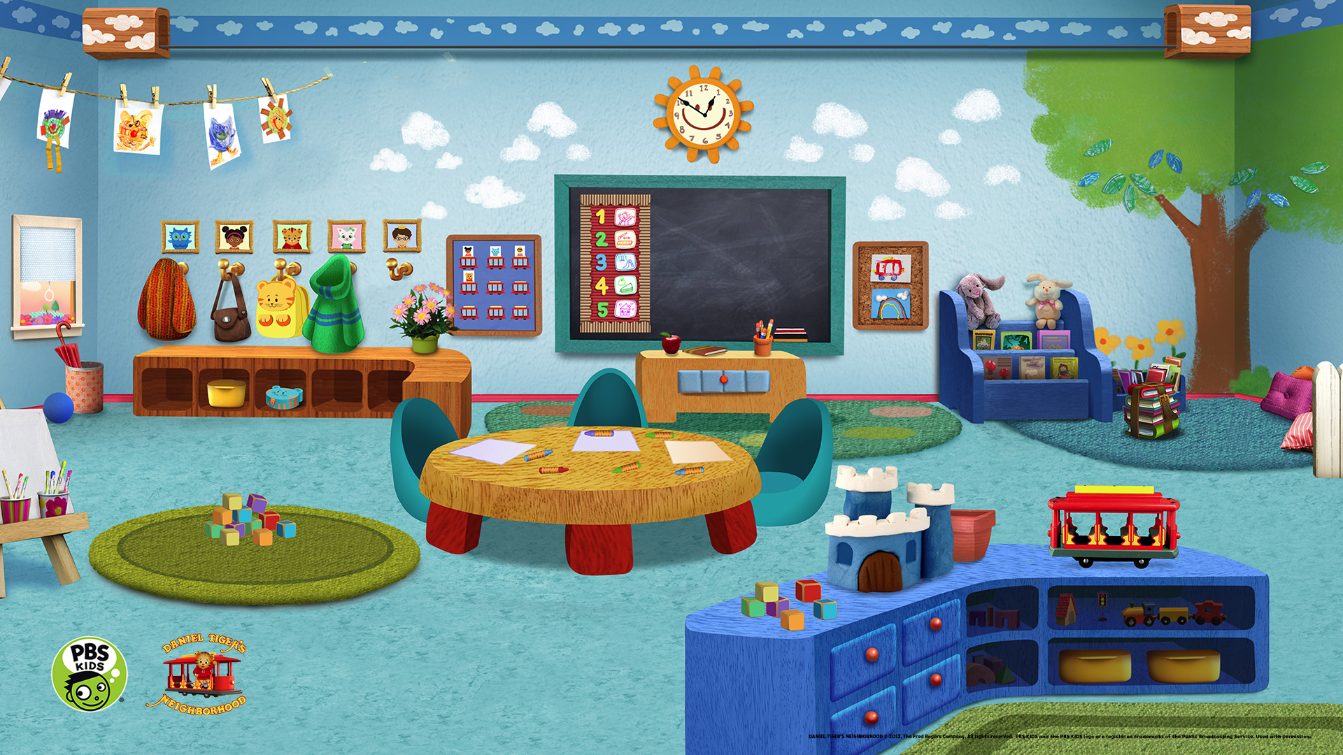 Pbs Kids Background For Your Next Video Chat Parents