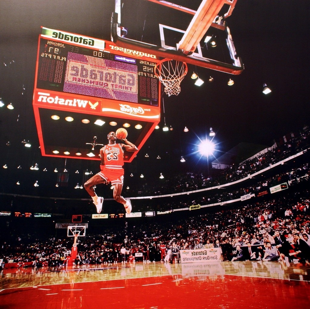 Michael Jordan Nba Slam Dunk Contest Wallpaper HD Photo By Sports