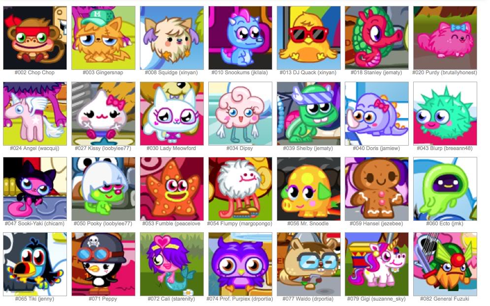 Some Moshlings Graphics Code Some Moshlings Comments Pictures 995x622