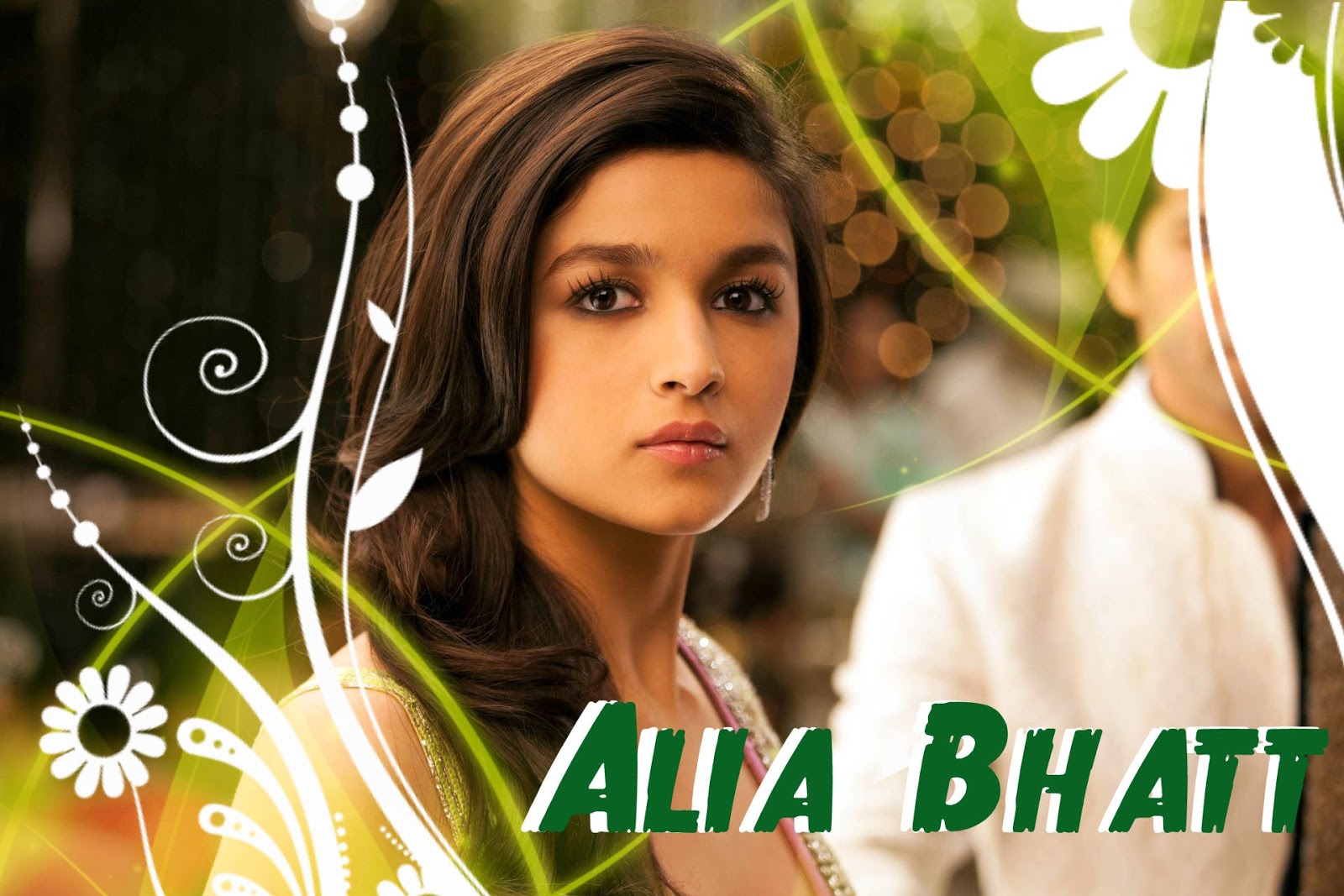 Actress Alia Bhatt Hot Bollywood Wallpaper