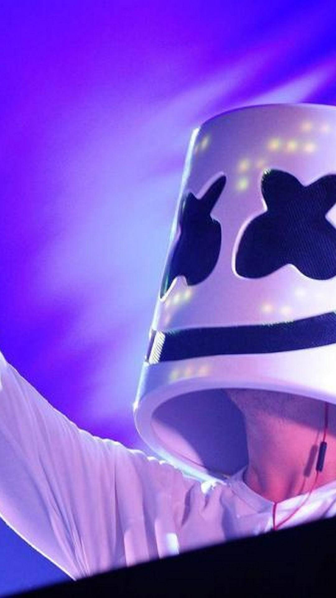 Exciting Marshmello Dj Inspired iPhone Wallpaper