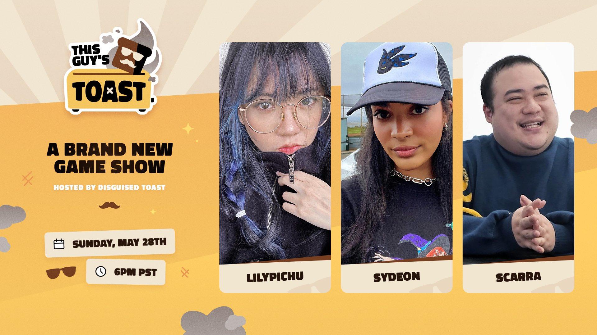 Toast S New Game Show This Guy With Lily Syd And Scarra