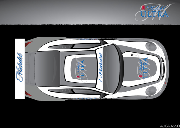 Movement Garage GMG Michelob Ultra GT3 Porsche Livery 2013