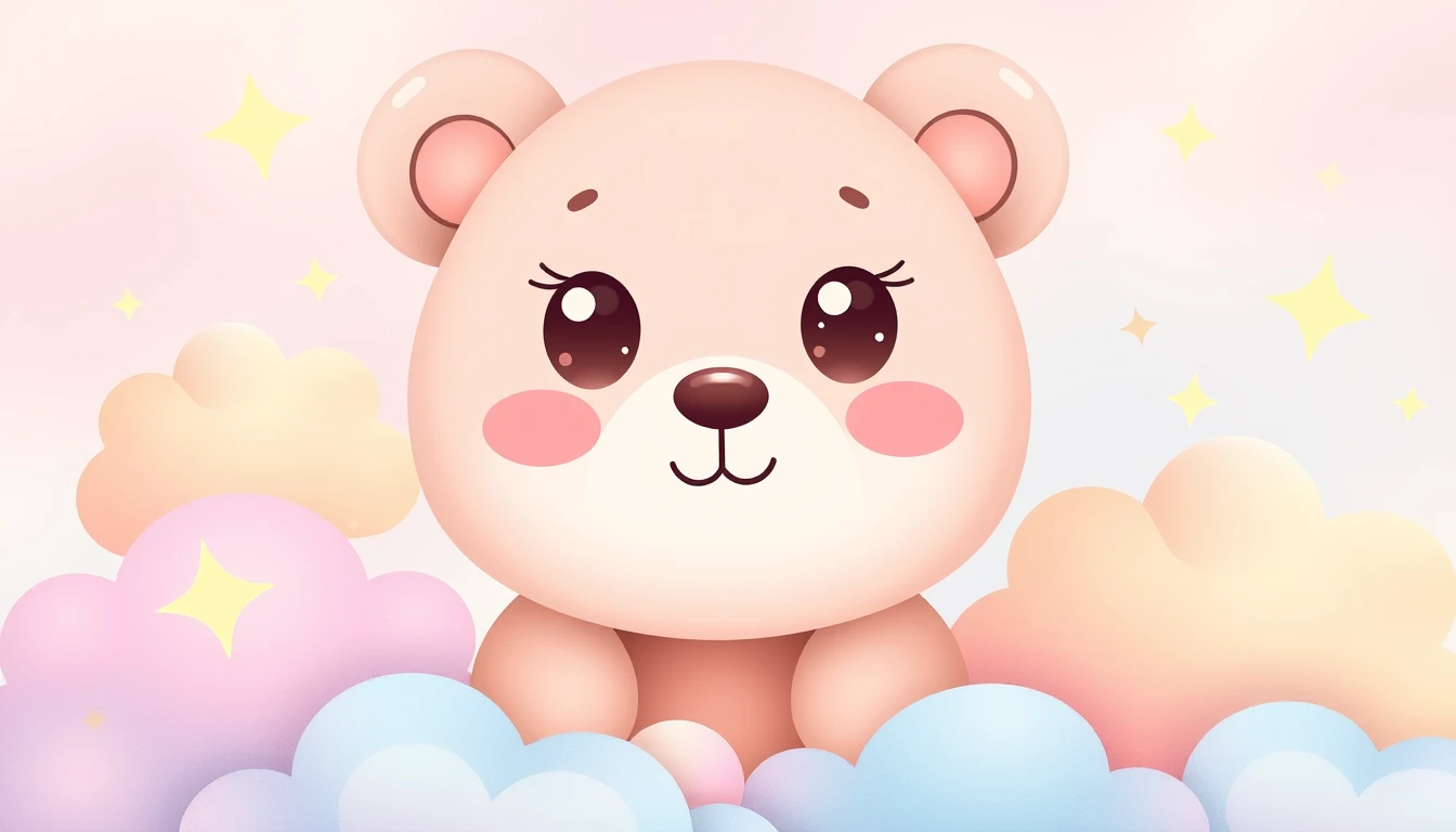 Kawaii Bear Wallpaper