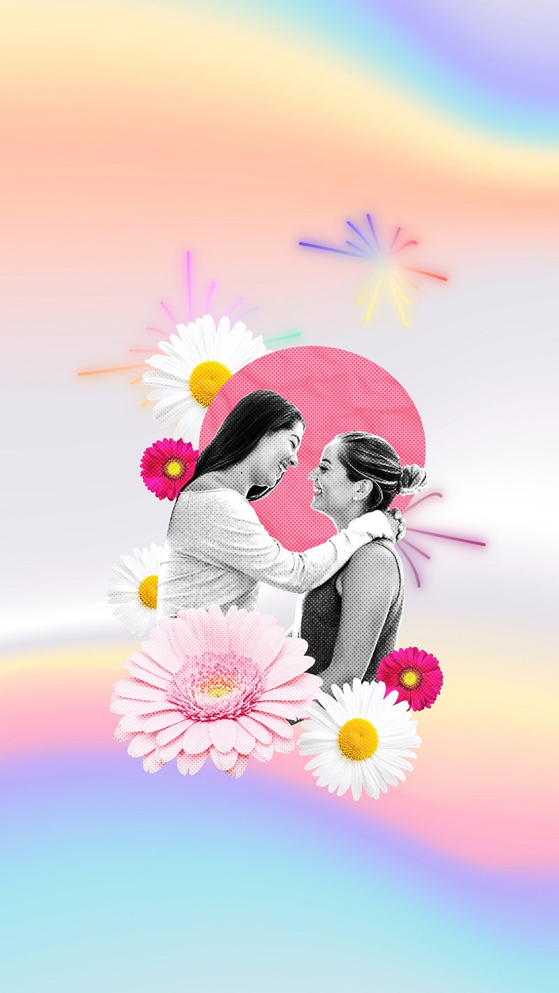 Lesbian Couple Wallpaper Image