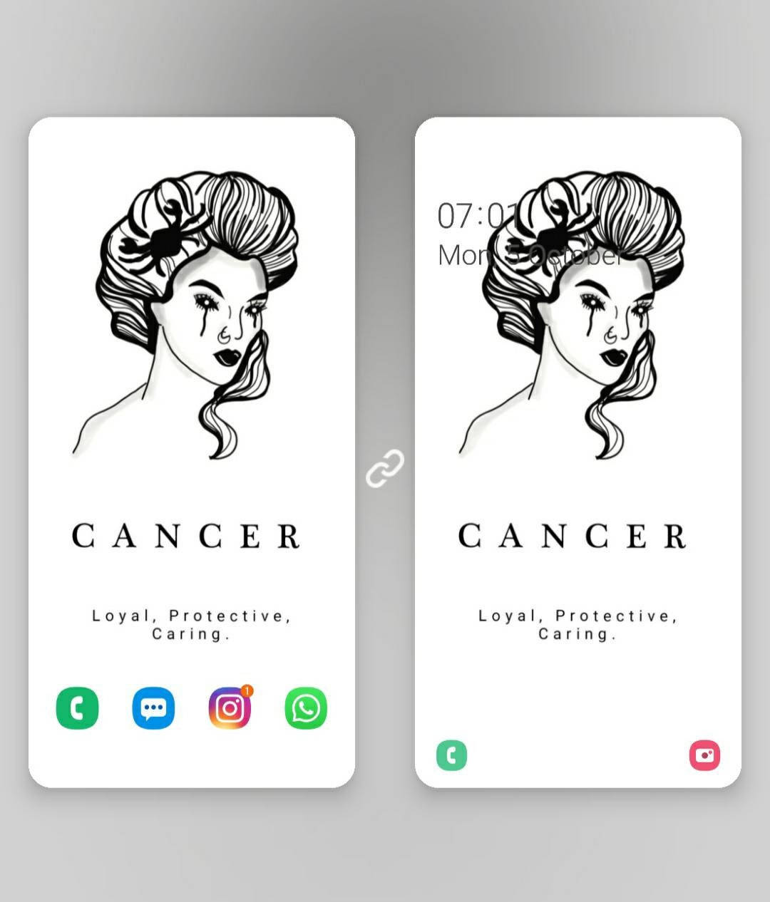 Cancer Aesthetic X Wallpaper