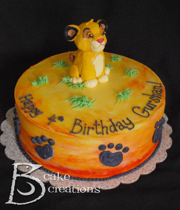 Lion King Cake RecipesMinis Lion king