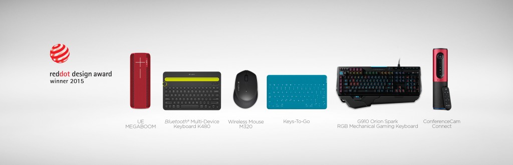 Logitech Products Recognized With A Red Dot Product Design Award