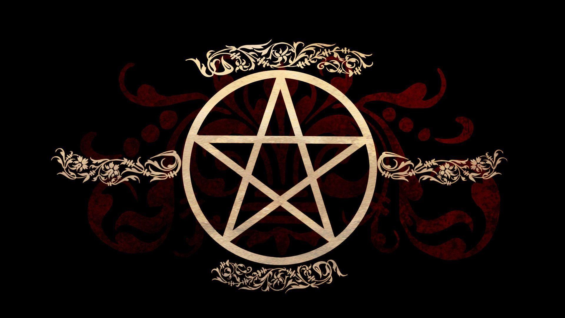 Wiccan Pentacle Wallpaper Image