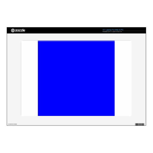 Background Color Blue Create Your Own Custom Laptop Skins