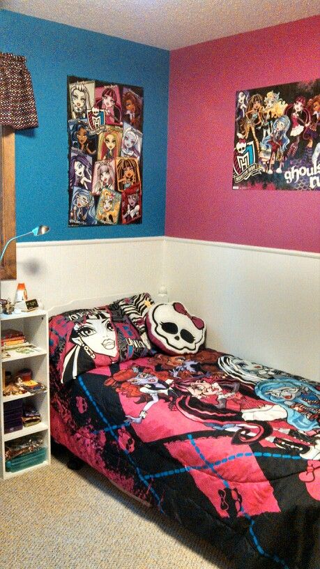 42 Monster High Wallpaper For Bedroom On Wallpapersafari