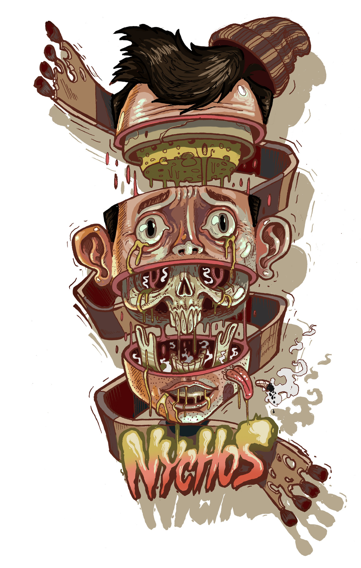 Translucent Temptention Mysterious Anatomy Artworks By Nychos