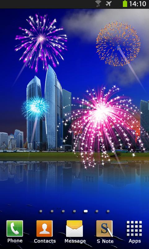Fireworks Live Wallpaper And Mesmerize Your Friends With
