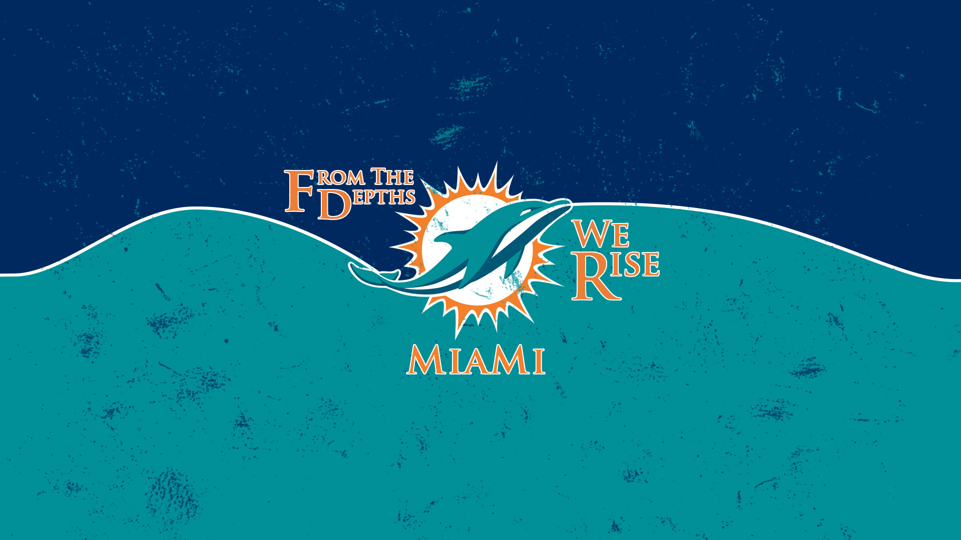Miami Dolphins New Logo Phone Wallpaper Thrones 1080p