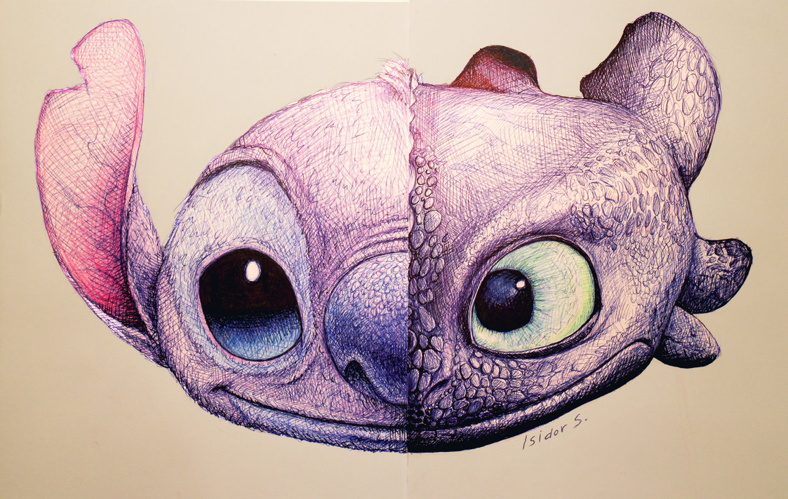 ToothlessStitch by IsidorSwande on