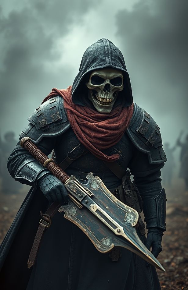 Skull Soldier Wallpaper HD