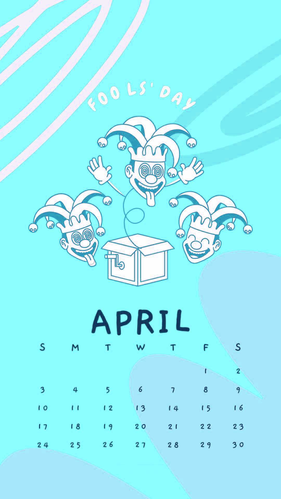 April Calendar Wallpaper