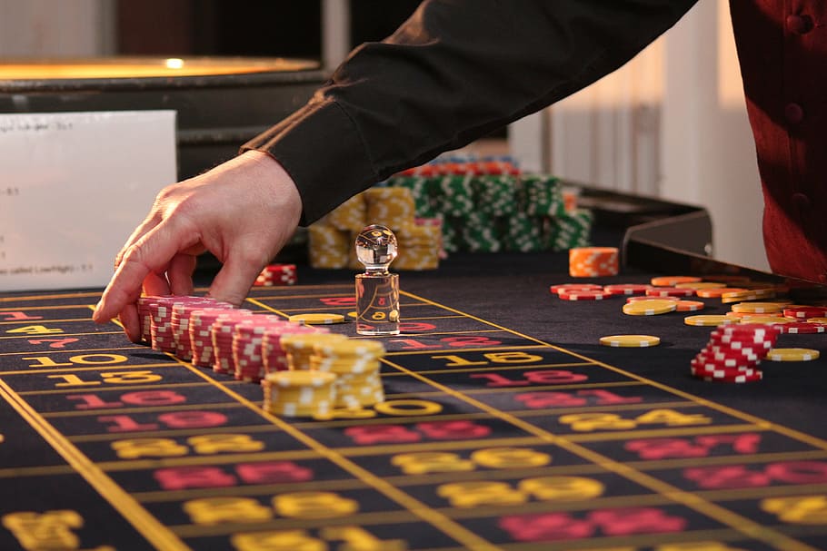 HD Wallpaper Casino Board Game Roulette Table Chips Gambling