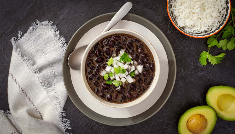 Black Bean Soup 9qulqupxcvh3atl7 Wallpaper