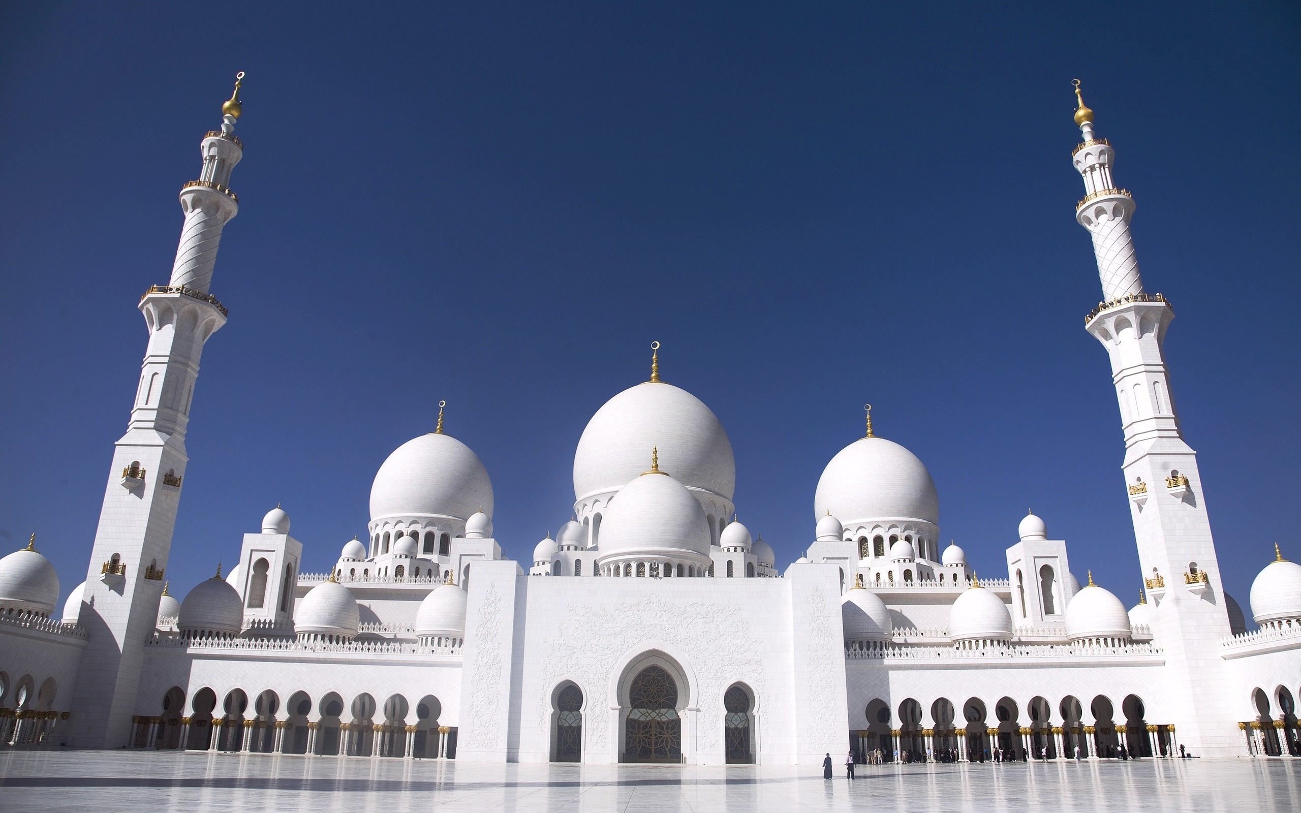 Sheikh Zayed Mosque Abu Dhabi HD Wallpaper