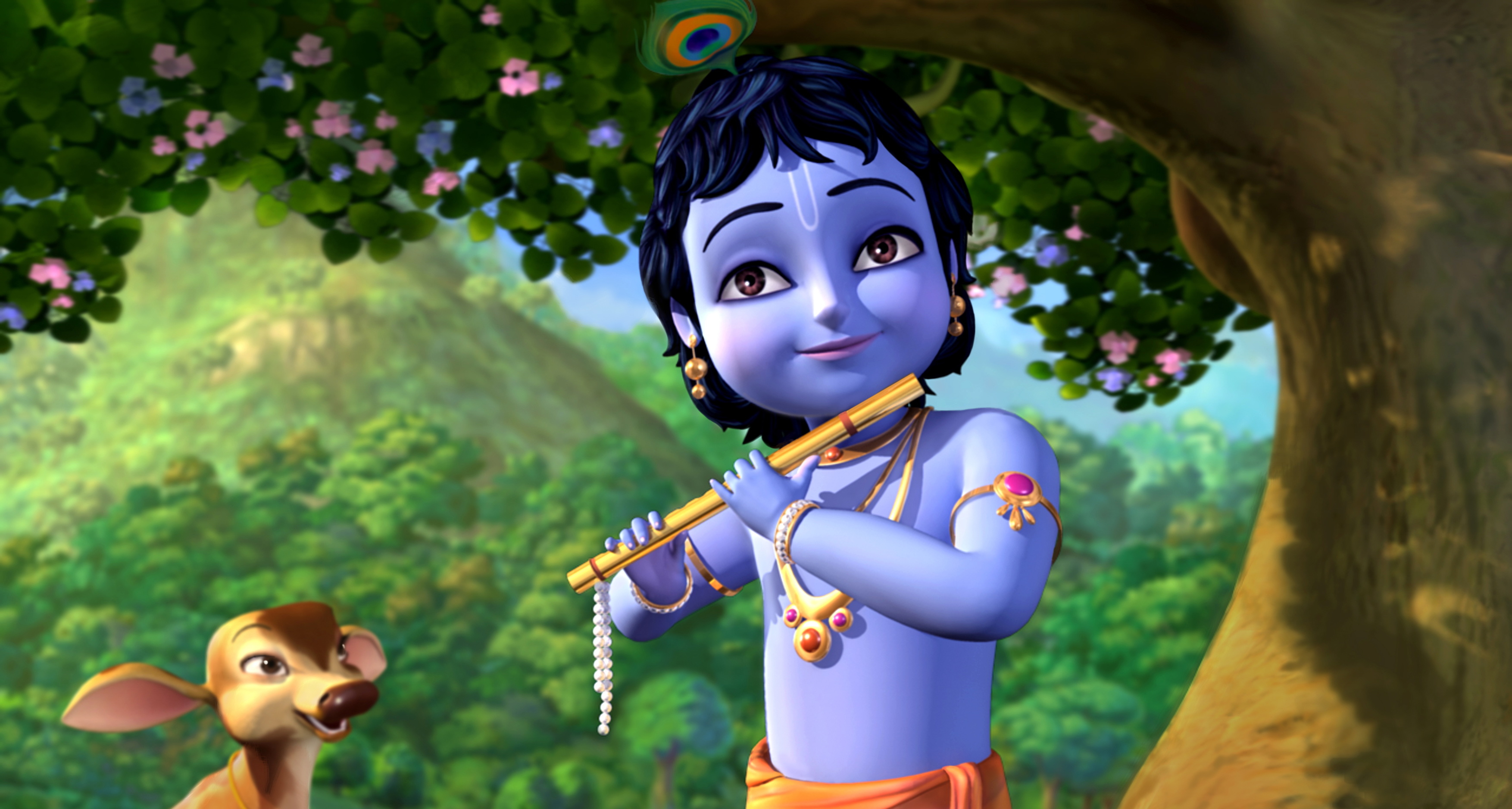 Little Krishna Wallpaper For Desktop